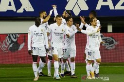 Klasemen Liga Spanyol: Real Madrid tempel  ketat Atletico di puncak