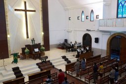 GKJW Kediri imbau jemaatnya tetap di rumah selama perayaan Natal