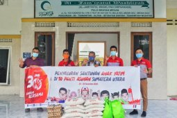 Berbagi kebahagiaan, JNE santuni anak panti asuhan di Sumatera Utara