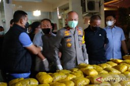 Polda Metro ungkap 201 kg sabu di Hotel WIR Petamburan Jakarta