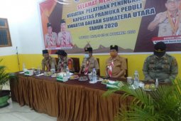 Labuhanbatu tuan rumah pelatihan peningkatan kapasitas Kwartir Pramuka peduli se-Sumatera Utara
