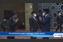 Menteri Kominfo lantik Sekjen dan Kepala Litbang baru