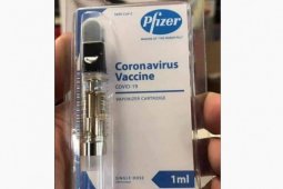 Benarkah vaksin COVID-19 Pfizer bentuk vape?