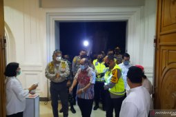 Kapolda Jambi dan Wali Kota tinjau suasana  malam Natal