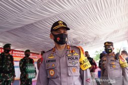 Kapolda Gorontalo cek penerapan prokes di gereja jelang Natal