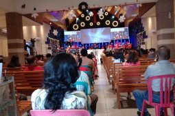 Gereja di Gorontalo terapkan protokol kesehatan ketat di kebaktian Natal