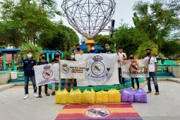 Dua komunitas SuperScoccer Banjarmasin buat aksi sosial di masa pandemi COVID-19