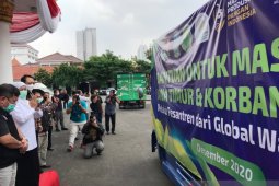 Global Wakaf ACT-YP3I  salurkan bantuan untuk Jatim melalui pesantren