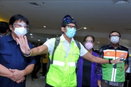 Menparekraf Sandiaga Uno tinjau Bandara Ngurah Rai