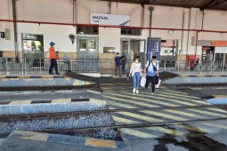 KAI Daop Madiun  layani 79.665 penumpang selama libur Natal 2020