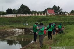 Hijau Daun greening Pitap Dam in Balangan