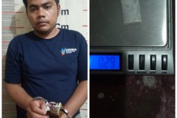 Polsek Padang Tualang Langkat tangkap pemilik sabu-sabu