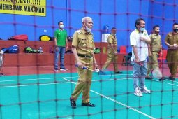 Puluhan atlet bulutangkis bersaing rebut Piala Bupati Asahan