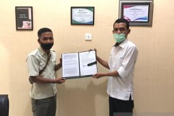 Program GN Lingkaran BP Jamsostek beri perlindungan ratusan pekerja rentan di Labusel