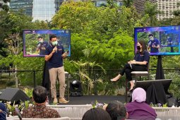 Rahasia Sandi Uno jaga imunitas dengan "infused water" racikan istri