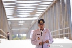 Tak perlu gunakan rakit lagi, kini warga Aceh Jaya miliki jembatan