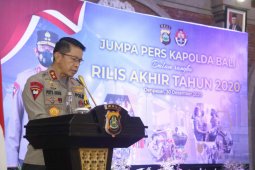 Polda Bali: Kriminalitas 2020 turun 32,66 persen
