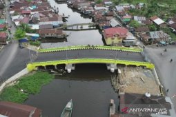 Wali kota resmikan jembatan penghubung tiga kelurahan Banjarmasin