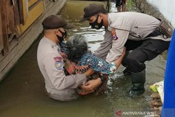 Banjir di Desa Pematang Baru rendam empat RT