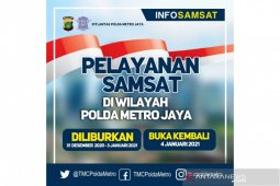 Layanan Samsat Keliling Jakarta tutup hingga 3 Januari 2021