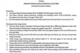 Ada 15 civitas Unesa terpapar COVID-19, pembatasan diterapkan