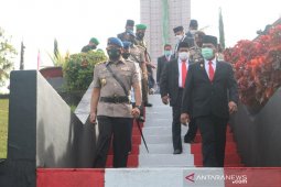 Kapolda pimpin upacara peringatan Martha Christina Tiahahu