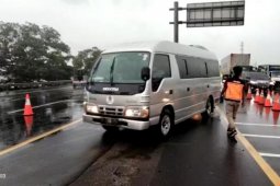 Arus balik tahun baru,  tol Japek arah Jakarta diberlakukan "contraflow"