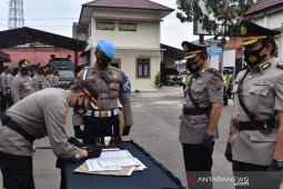 4 jabatan pejabat utama Polres Tapsel diserahterimakan