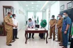 Wali kota saksikan  MoU RS Chevani dan BPJS Kesehatan