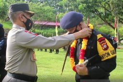 60 Brimob Gorontalo kembali usai BKO di Jakarta