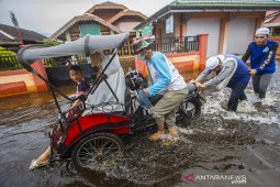 Banjir Akibat Luapan Sungai Martapura