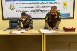 PLN tandatangani kerja sama dengan Kejaksaan Padangsidimpuan