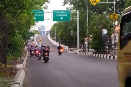 Konstruksi "flyover" perlintasan Gatot Soebroto dan Ahmad Yani Bandung rampung