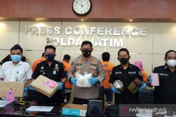 Polda Jatim gagalkan peredaran enam kg sabu-sabu dari Malaysia