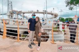 Ekowisata jembatan "roller coaster" Banjarmasin dijaga ketat polisi
