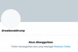 Twitter blokir akun Trump secara  permanen