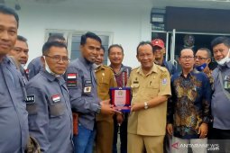 PWI Asahan kunker ke Kominfo Deli Serdang