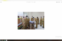 Sembilan pejabat Pemkab Pringsewu tandatangani pakta integritas