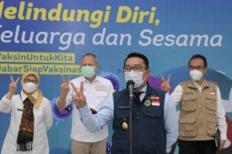 Gubernur Jabar ajak media masif edukasi warga tentang kesuksesan vaksin