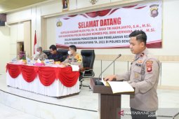 Kapolda Kalbar hadir di Polres Bengkayang tekankan penggunaan Anggaran 2021