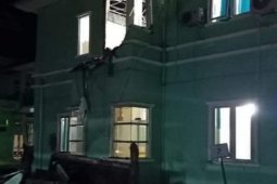 Gempa robohkan bangunan bertingkat di Mamuju