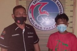 Polres Tapteng amankan pria pemiliki 19 paket sabu
