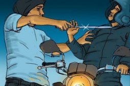 Kawanan begal bersenjata tajam ditangkap