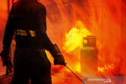 Tabung gas meledak akibatkan satu orang meninggal dunia