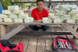 Polda Riau ungkap penyelundupan 20 kilogram sabu-sabu dari Malaysia