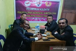 Pengcab ESI Taput dilantik secara virtual targetkan atlet daerah tembus kancah nasional