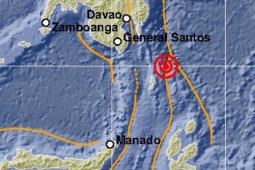 Gempa magnitudo 7,1 Talaud akibat subduksi Lempeng Filipina