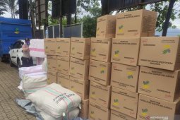 DPR berikan bantuan stok pangan dan kelengkapan kebencanaan