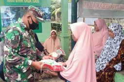 TNI Bantu korban konflik. Ini harapan Dandim Aceh Utara