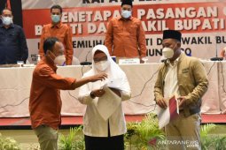 Pilkada Gresik, pasangan "Niat" resmi ditetapkan sebagai cabup-cawabup terpilih